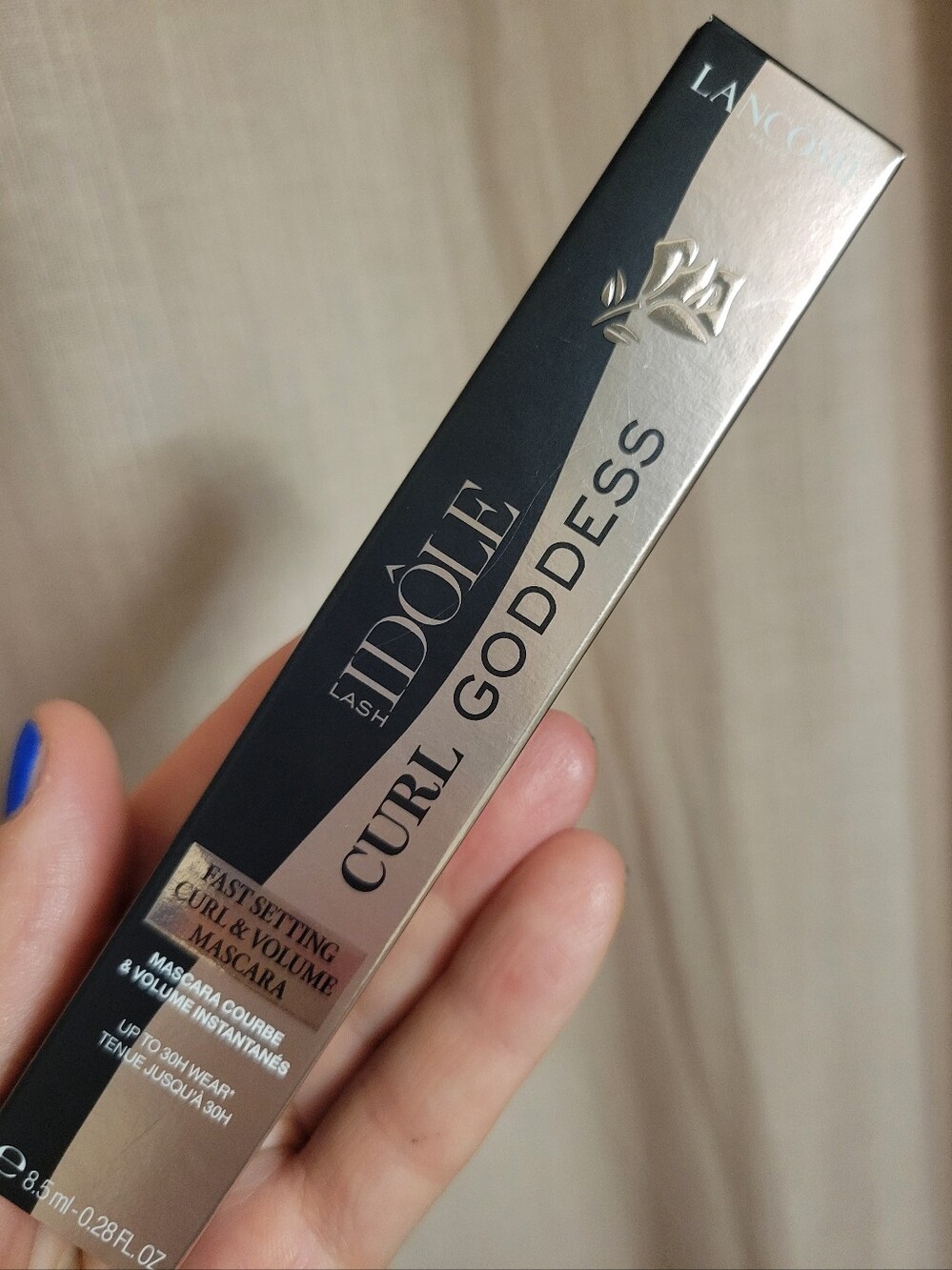Lancome IDOLE CURL GODDESS Black Divine Mascara